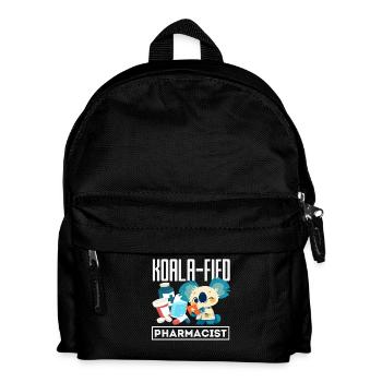 Koala-apotheker Pharmazietechniker - Kinder Rucksack - Schwarz - Vorne