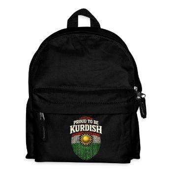 Kurdistan Kurd Kurden Proud To be Kurdish - Kids' Backpack - black - Front