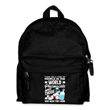 Stolzer Apotheker Pharmazietechniker - Kinder Rucksack - Schwarz - Vorne