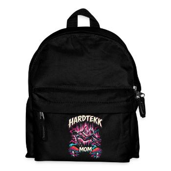 Hardtekk Mom Tekke Ostdeutschland - Kinder Rucksack - Schwarz - Vorne