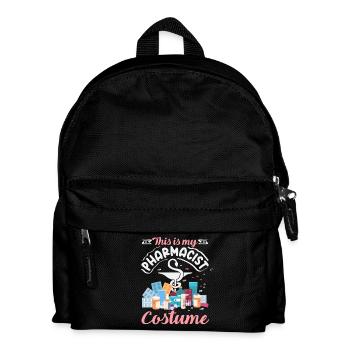 Das Ist Mein Apotheker Kostüm Pharmacy Tech - Kinder Rucksack - Schwarz - Vorne