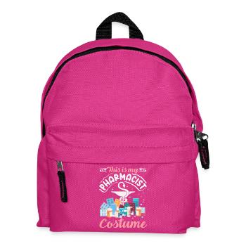 Das Ist Mein Apotheker Kostüm Pharmacy Tech - Kinder Rucksack - Fuchsia - Vorne