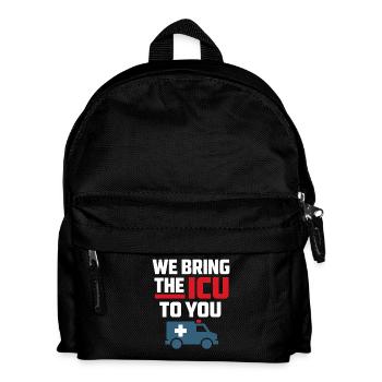 Intensive Care Paramedic Advanced EMT as Identity - Kids' Backpack - black - Front