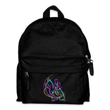 Judo Martial Arts - Kids' Backpack - black - Front