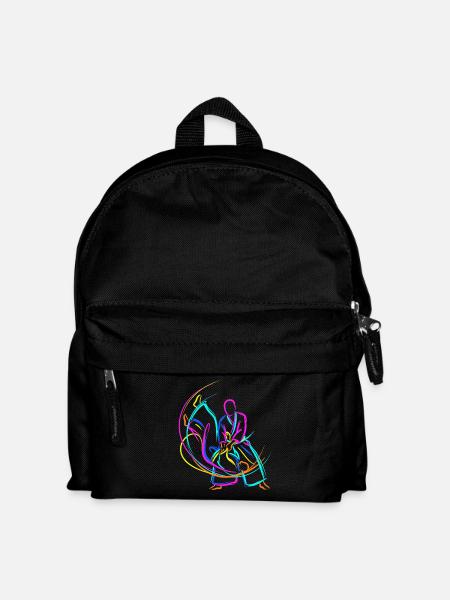 Judo Arts martiaux - Sac à dos Enfant - noir