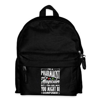 Apotheker Kein Zauberer Pharmazietechniker - Kinder Rucksack - Schwarz - Vorne