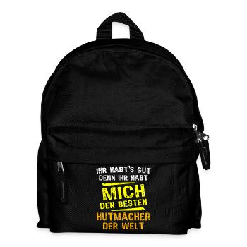 Mad Hatter Gift - Kids' Backpack - black - Front