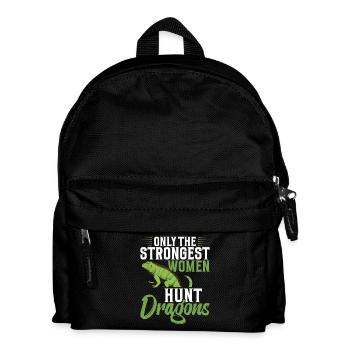  Reptile Hunter Costume Iguana Removal Tech Lizard - Kids' Backpack - black - Front