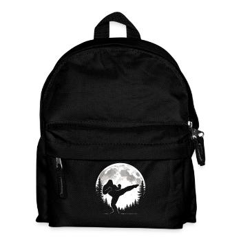 Bigfoot Kickboxing Moon - Kids' Backpack - black - Front