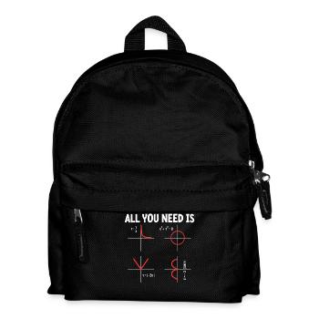 Welchen Teil Von Versthest Du Nicht Mathe - Kinder Rucksack - Schwarz - Vorne
