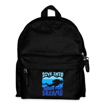 Divers Scuba Diving Diving - Kids' Backpack - black - Front