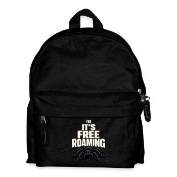 Tarantula Tarantula Holder Spider Owner - Kids' Backpack - black - Front
