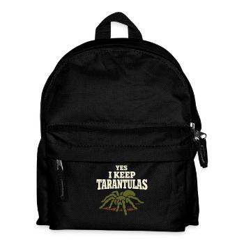 Tarantula Tarantula Holder Spider Owner - Kids' Backpack - black - Front