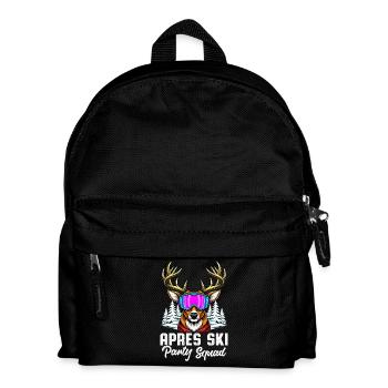 Apres Ski Party Squad - Kinder Rucksack - Schwarz - Vorne
