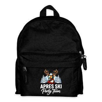 Apres Ski Party Team - Kinder Rucksack - Schwarz - Vorne