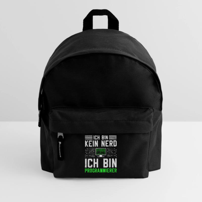 Computer ICH BIN KEIN NERD ICH BIN PROGRAMMIERER Kinder Rucksack