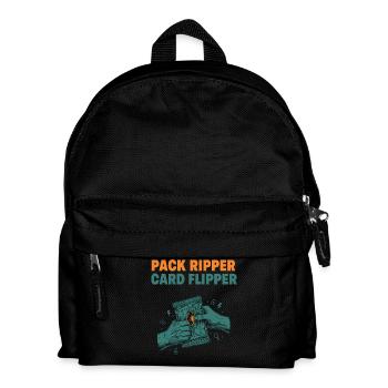 Pack Ripper Card Flipper Trading Card Collector - Kids' Backpack - black - Front