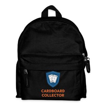 Cardboard Collector Trading Card Collector Booster - Kids' Backpack - black - Front