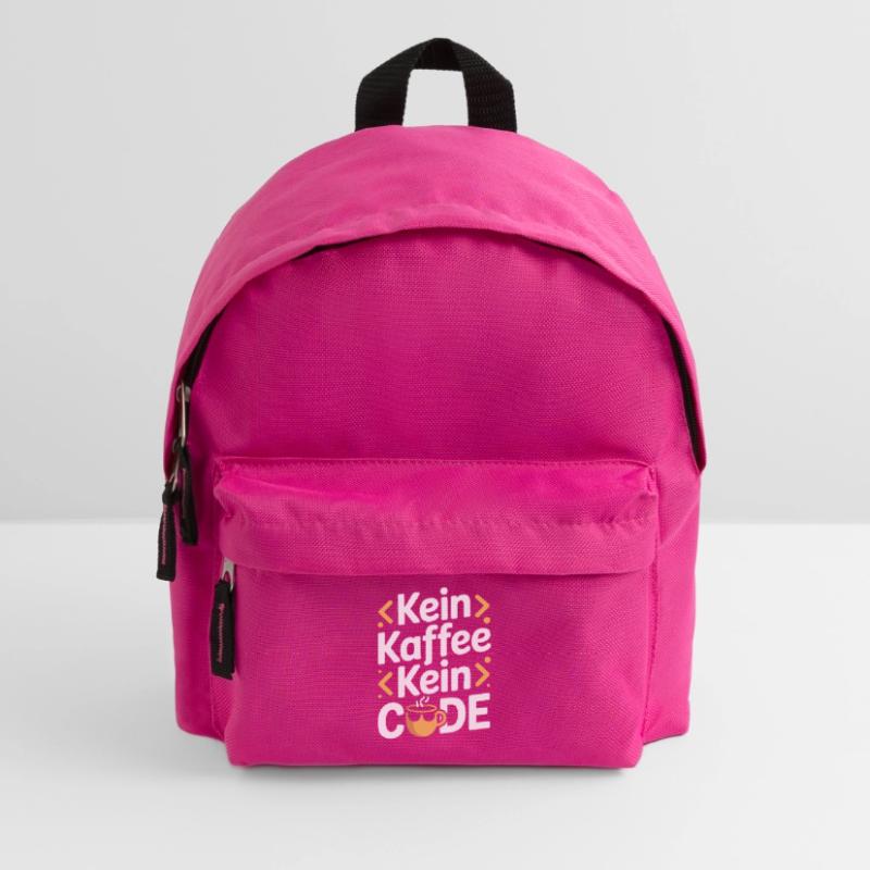 No Coffee No Code Programmer Computer Scientist Kids' Backpack