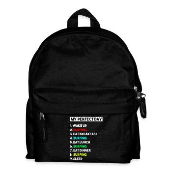 Mon jour parfait : Modeler Sculpteur drôle - Sac à dos Enfant - noir - Devant
