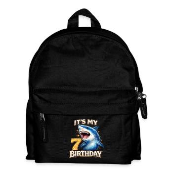 C’est mon 7e anniversaire Hai Geburtstag - Sac à dos Enfant - noir - Devant
