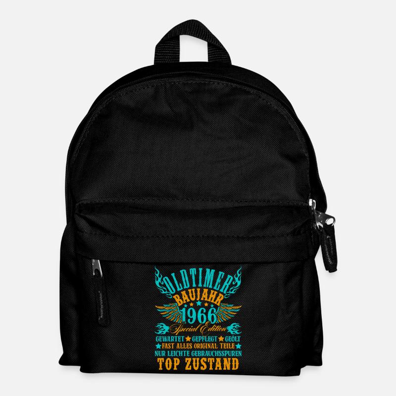 60. Geburtstag 60 Jahre Deko 1965 Geschenk Lustig - Kinder Rucksack - Schwarz