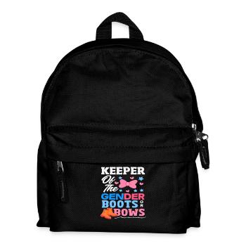 Gardien des Genres Boots ou Bow - Sac à dos Enfant - noir - Devant
