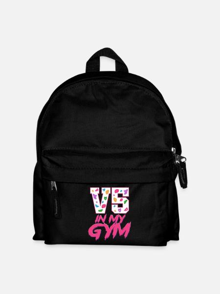 Indoor Klettern Indoorklettern - Kinder Rucksack - Schwarz