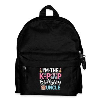 I'm The K-Pop Birthday Uncle - Kinder Rucksack - Schwarz - Vorne