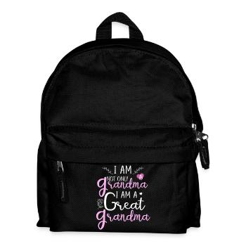Fußball-Mama, Fußball-Mama, Leopard-Fußball-Mama, - Kinder Rucksack - Schwarz - Vorne