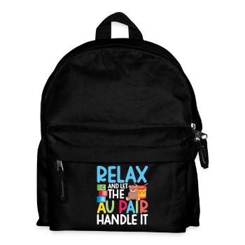 Au Pair Must Haves Babysitter Appreciation Nanny - Kids' Backpack - black - Front