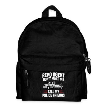 Agent de récupération de voiture Récupération d’actifs - Sac à dos Enfant - noir - Devant