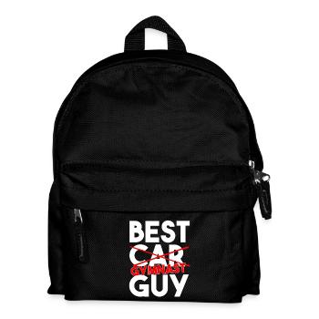 Bester Turner, lustiger Leichtathletik-Slogan - Kinder Rucksack - Schwarz - Vorne