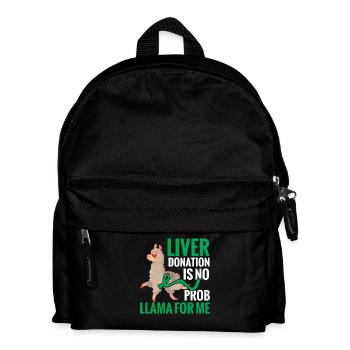  Liver Donor Organ Donation Awareness Liver - Kids' Backpack - black - Front