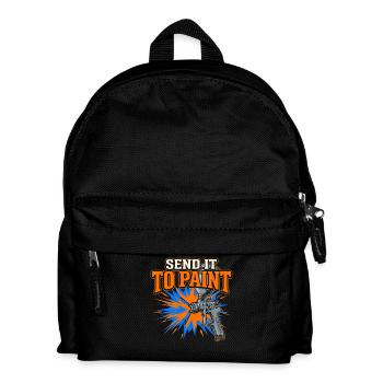 Car Body Workshop Car Body Technician - Kids' Backpack - black - Front