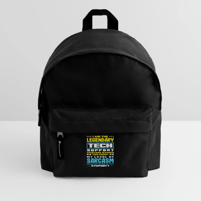 Legendärer Tech Support Sarkasmus IT Admin Kinder Rucksack
