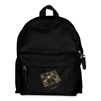 Vinyl Collector Record Collector Vinyl Records - Kids' Backpack - black - Front
