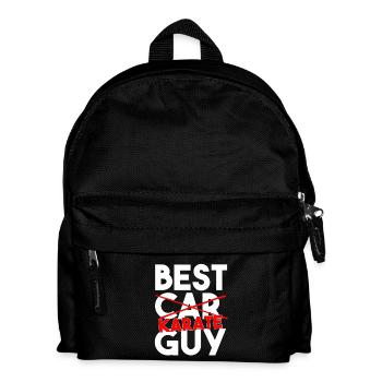 Rythme cardiaque Pouls de Karaté Silhouette d’arts martiaux - Sac à dos Enfant - noir - Devant