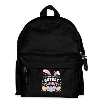 Ich Bin Der Süßeste Hase Süße - Kinder Rucksack - Schwarz - Vorne