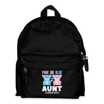 Tante rose ou bleue t’aime - Sac à dos Enfant - noir - Devant