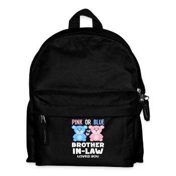 Le demi-frère rose ou bleu t’aime - Sac à dos Enfant - noir - Devant