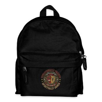 Educationally Trained Spiritually Armed - Kids' Backpack - black - Front