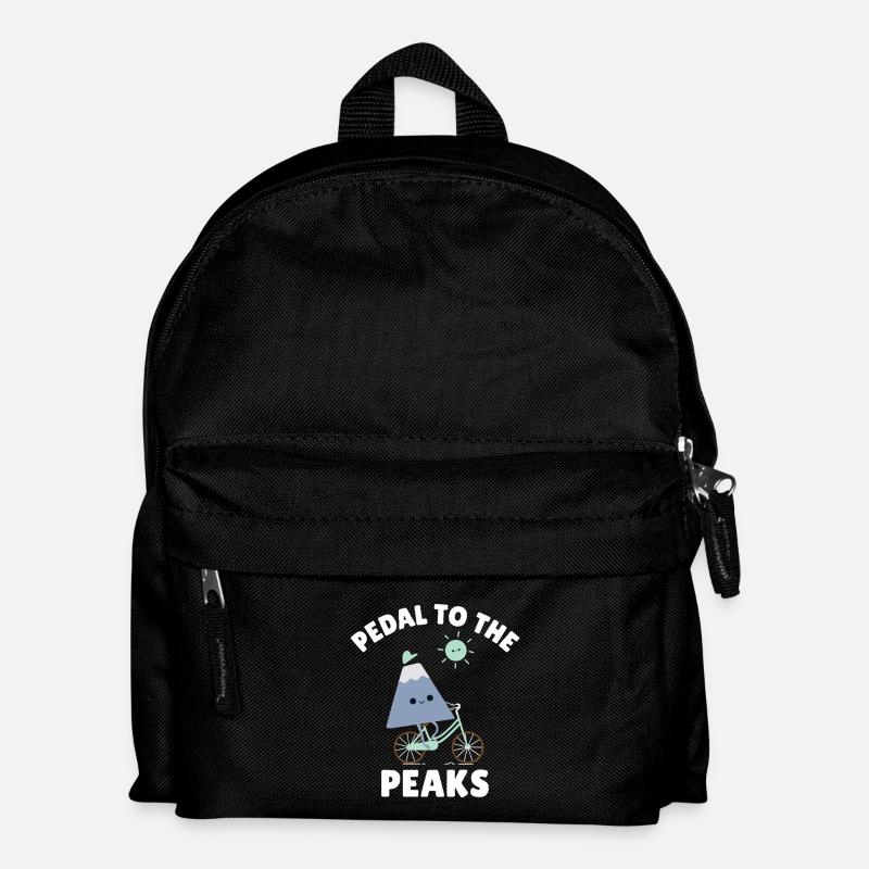 Radfahrerpfadfinder, Mountainbike, Radfahrer, Camper, Vorteil - Kinder Rucksack - Schwarz