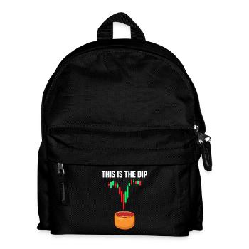 This is the dip Aktienmarkt Börse Trader - Kinder Rucksack - Schwarz - Vorne