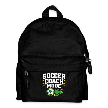 Soccer Training Youth Sports Coach - Kids' Backpack - black - Front