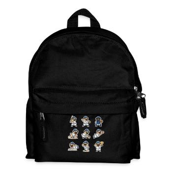 Suesser Mops Baseball Spieler Lustiger Hund Sport - Kinder Rucksack - Schwarz - Vorne