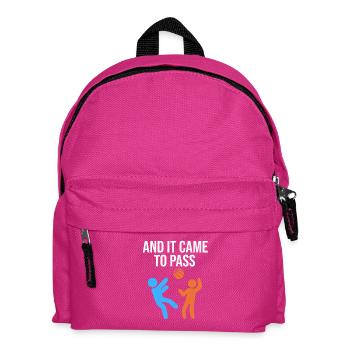 Mormons - Kids' Backpack - fuchsia - Front