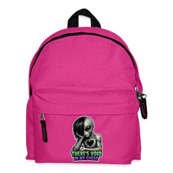 Alien-liebhaber, Lustiger Alien, Süßer Alien, Emo, - Kinder Rucksack - Fuchsia - Vorne