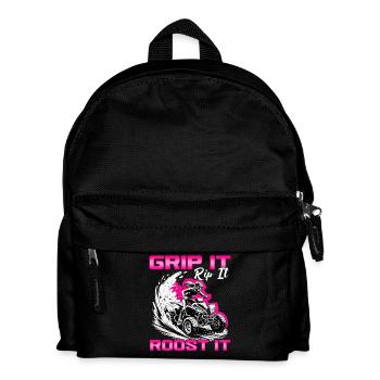 Quad ATV Femme Fille Quad Quad - Sac à dos Enfant - noir - Devant