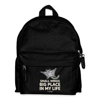 Sugar Glider Mom Exotic Pet Lover - Kids' Backpack - black - Front